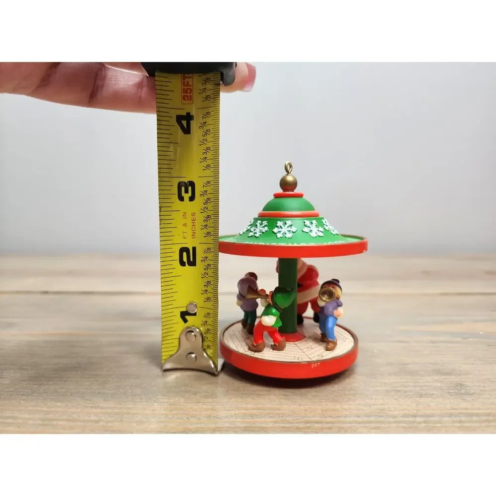 Hallmark 1983 Santa & Friends Carousel Christmas Ornament